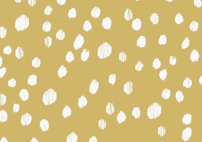 Dots and Spots, Canary Yellow - Twist&Fit Roller Blind - Image 6